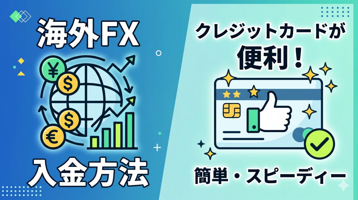 海外FXの入金方法