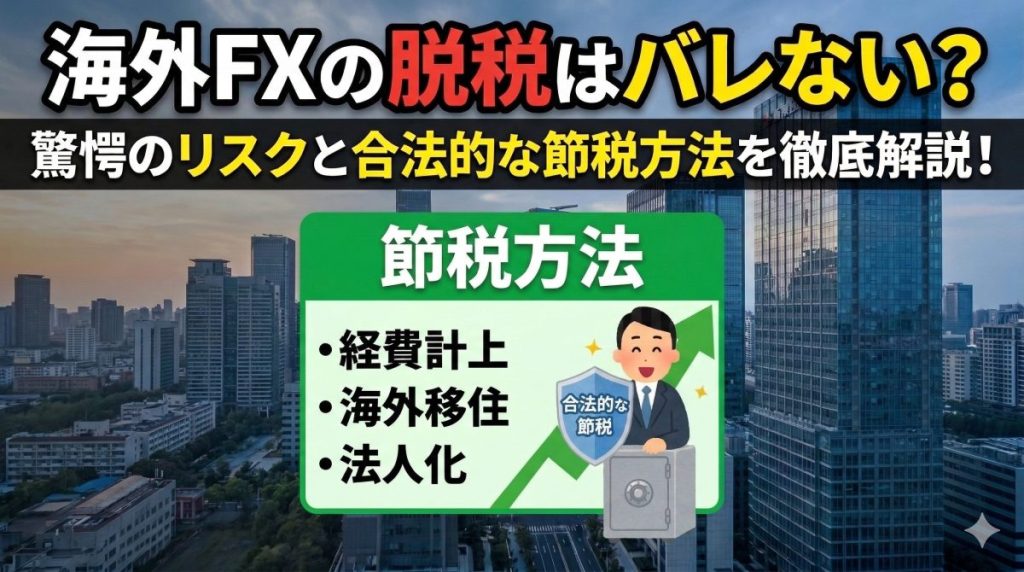 海外FXの脱税はバレない？