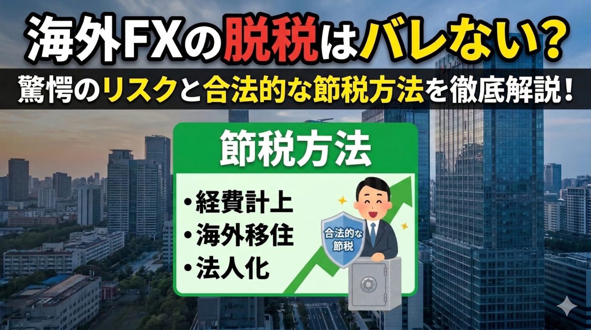 海外FXの脱税はバレない？