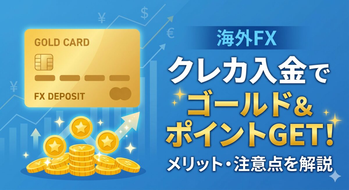 海外FXのクレジットカード入金
