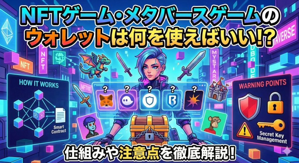 NFTゲーム・メタバースゲームのウォレット
