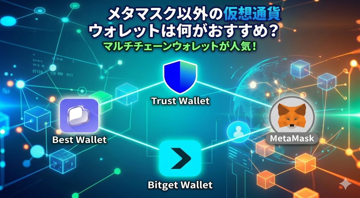 メタマスク以外の仮想通貨ウォレット