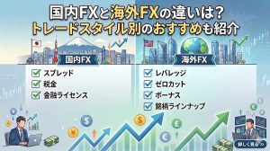 国内FXと海外FXの違い