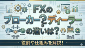 FXのブローカーとディーラーの違い